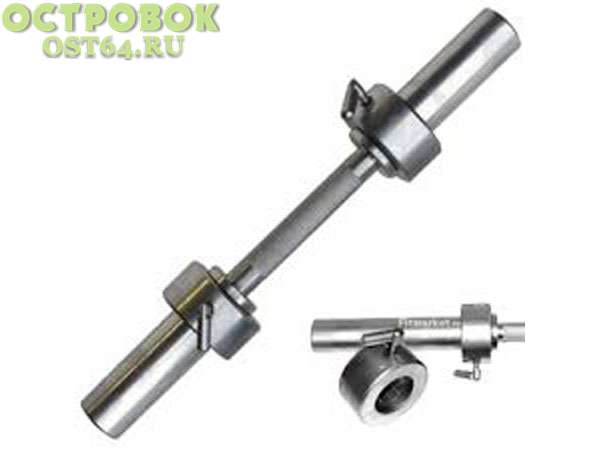 Гриф Barbell гантельный L-710 D-50 замок стопорный, 00005557