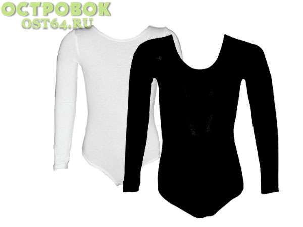 Купальник гимнастический черный р.30