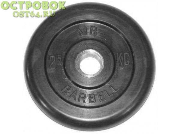 Диск олимпийский Barbell d. 51 2,5 кг., 00010596