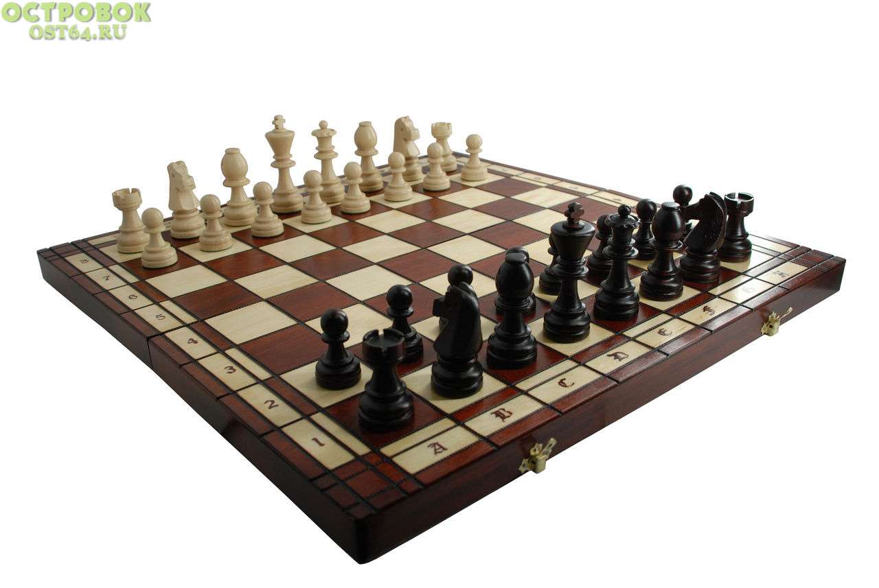 Шахматы ТУРНИРНЫЕ, 53х53х3,0 см., арт.96