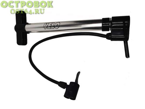 Насос VELO, ручной, Ромашка, алюмин., с Т-ручкой,, AV, 3273524-5