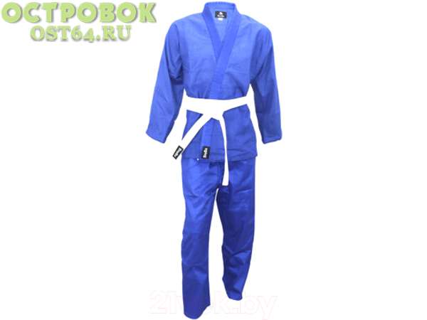 Кимоно для дзюдо BoyBo р.0/120, СИНИЙ, BK425