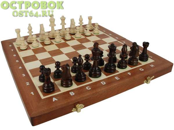 Шахматы ТУРНИРНЫЕ, 49х49х3,255 см., арт.95