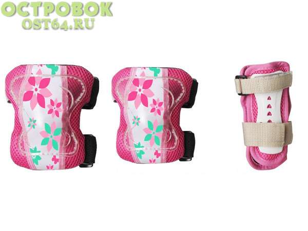 Защита роликовая, Larsen P10FLOWER, р.XL