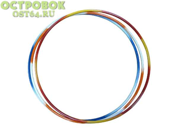 Обруч гимнастический стальной 900мм,1600гр., 00005304
