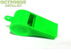 Свисток пластиковый на шнурке, 00010978