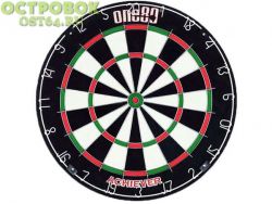 Производитель: One80 Dart, Китай <br />
Материал мишени - сизаль высшего качества<br />
Официальный размер игрового поля мишени<br />
Разделение секторов - круглая проволока из углеродистой стали (минимальное количество отскоков дротика)<br />
Яркие, не 
