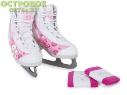 Коньки фигурные Larsen LOVE  р.32, 00017317